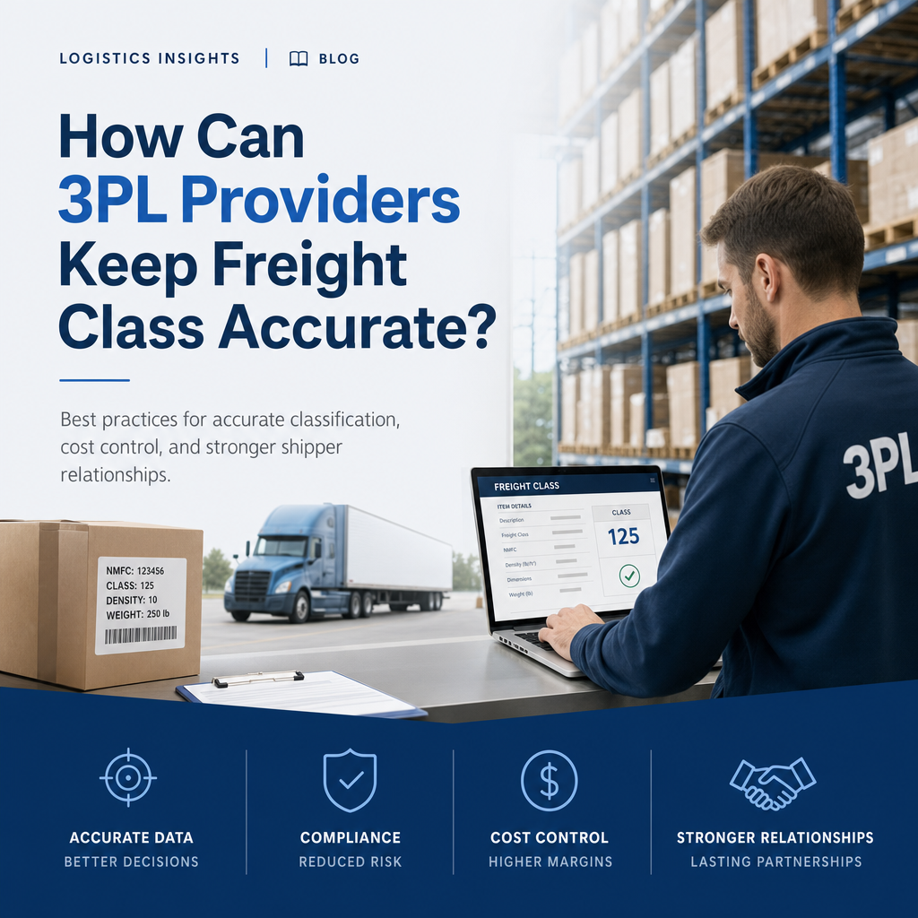 How Can 3PL Providers Keep Freight Class Accurate?